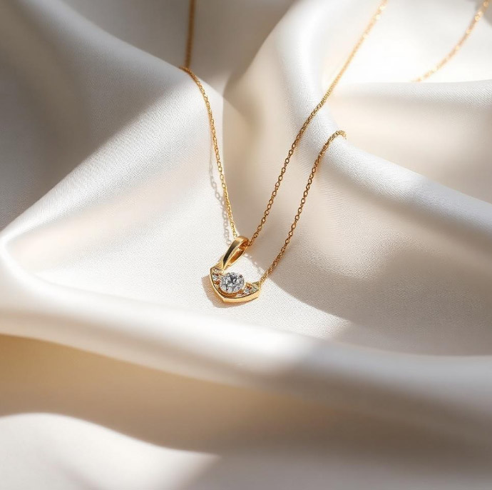 Pearl Diamond Necklace